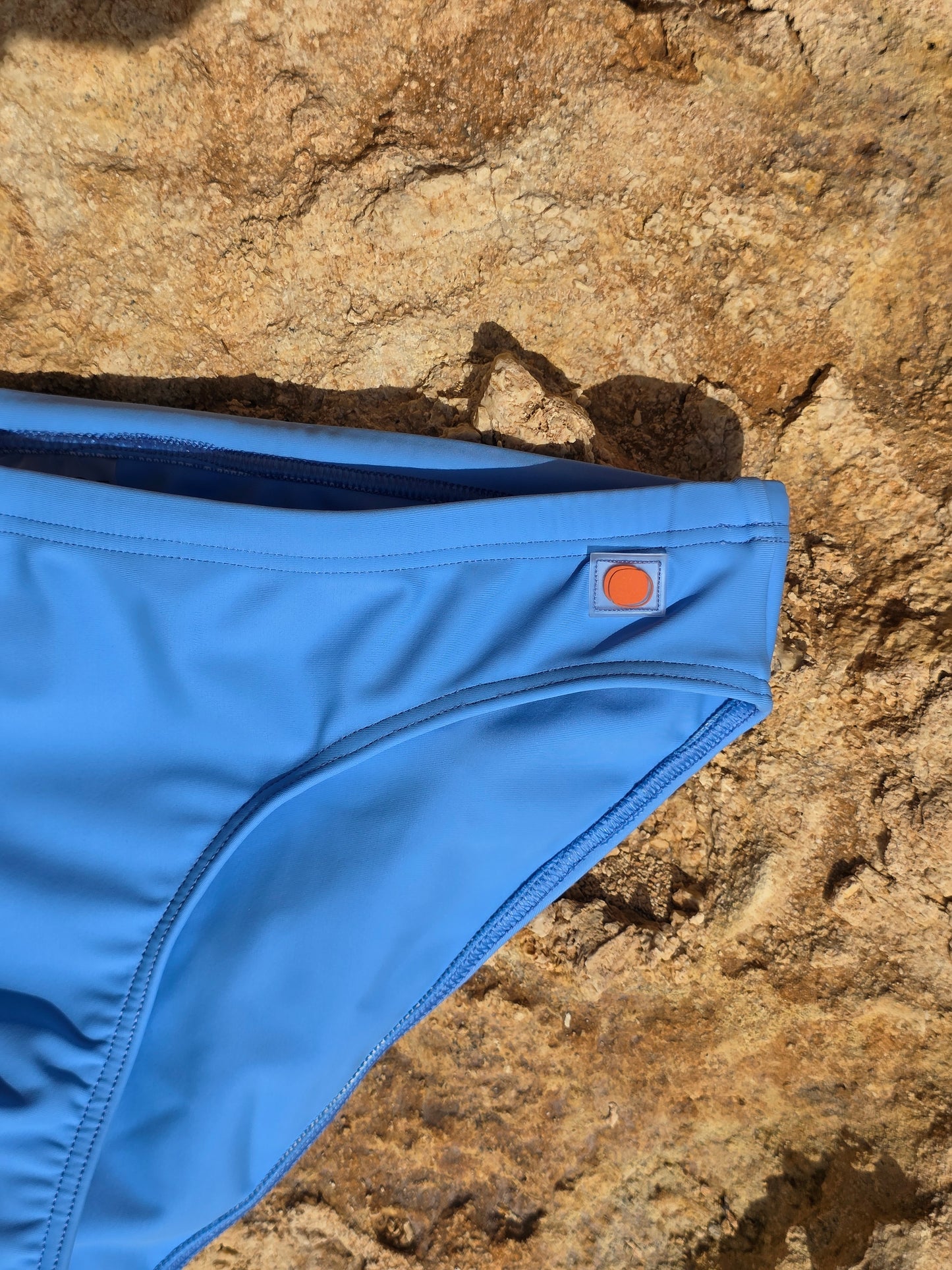 CUECAS DE BANHO HOMEM - SLIM FIT - COR AZUL CELESTE