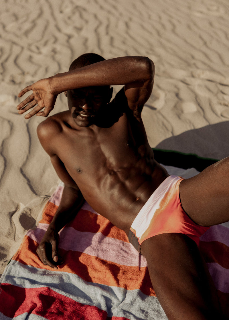LIGHT FIT SWIM BRIEF - FIRE SUNSET (LIMITED EDITION)