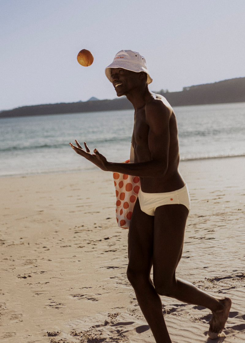 LIGHT FIT SWIM BRIEF - MARSHMALLOW
