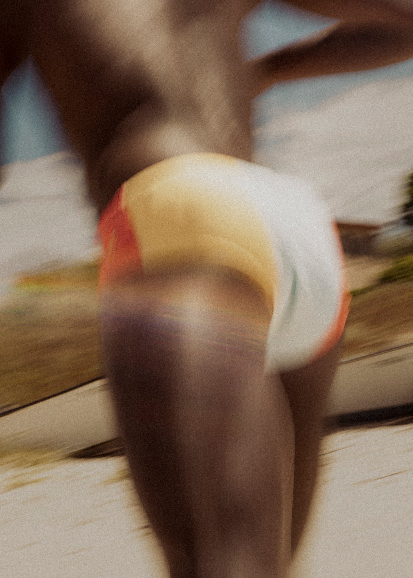 MAN SWIMWEAR - CLASSIC FIT - EARTH TONES TIE-DYE PRINT
